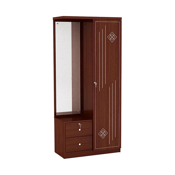 GEETANJALI DECOR Solid Wood Modern Dressing Almirah with Sliding Door - Dressing  Table : Amazon.in: Home & Kitchen